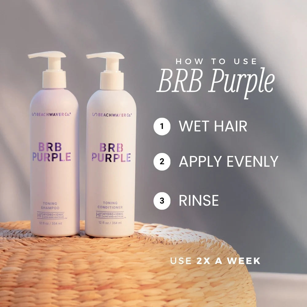 BRB Purple Shampoo & Conditioner